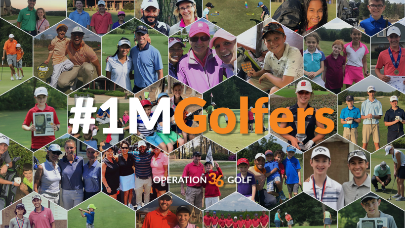 Operation 36 Announces Bold Initiative to Create 1,000,000 New Golfers