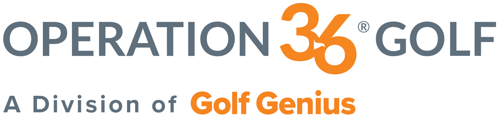 Operation 36 Golf - A Division of Golf Genius Logo